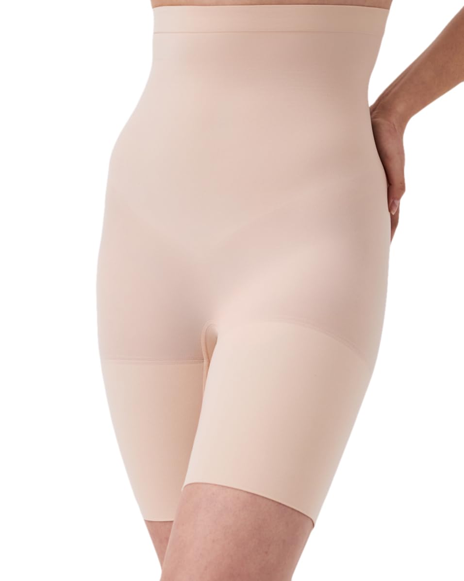 SPANX SPANXsculpt Power Series High-Waisted Mid-Thigh Short - Lightweight, All-Day Comfort - Core Control Shapewear