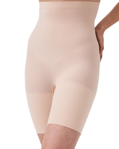 SPANX SPANXsculpt Power Series High-Waisted Mid-Thigh Short - Lightweight, All-Day Comfort - Core Control Shapewear