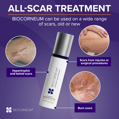 Biocorneum Silicone Scar Gel with Silishield®, SPF 30 Scar Cream