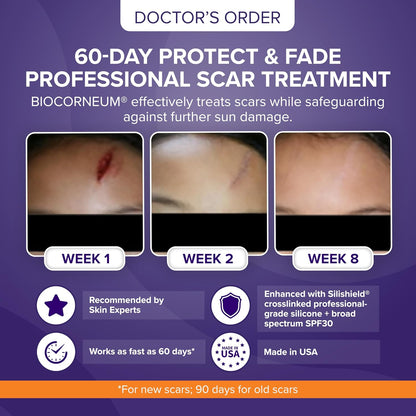 Biocorneum Silicone Scar Gel with Silishield®, SPF 30 Scar Cream