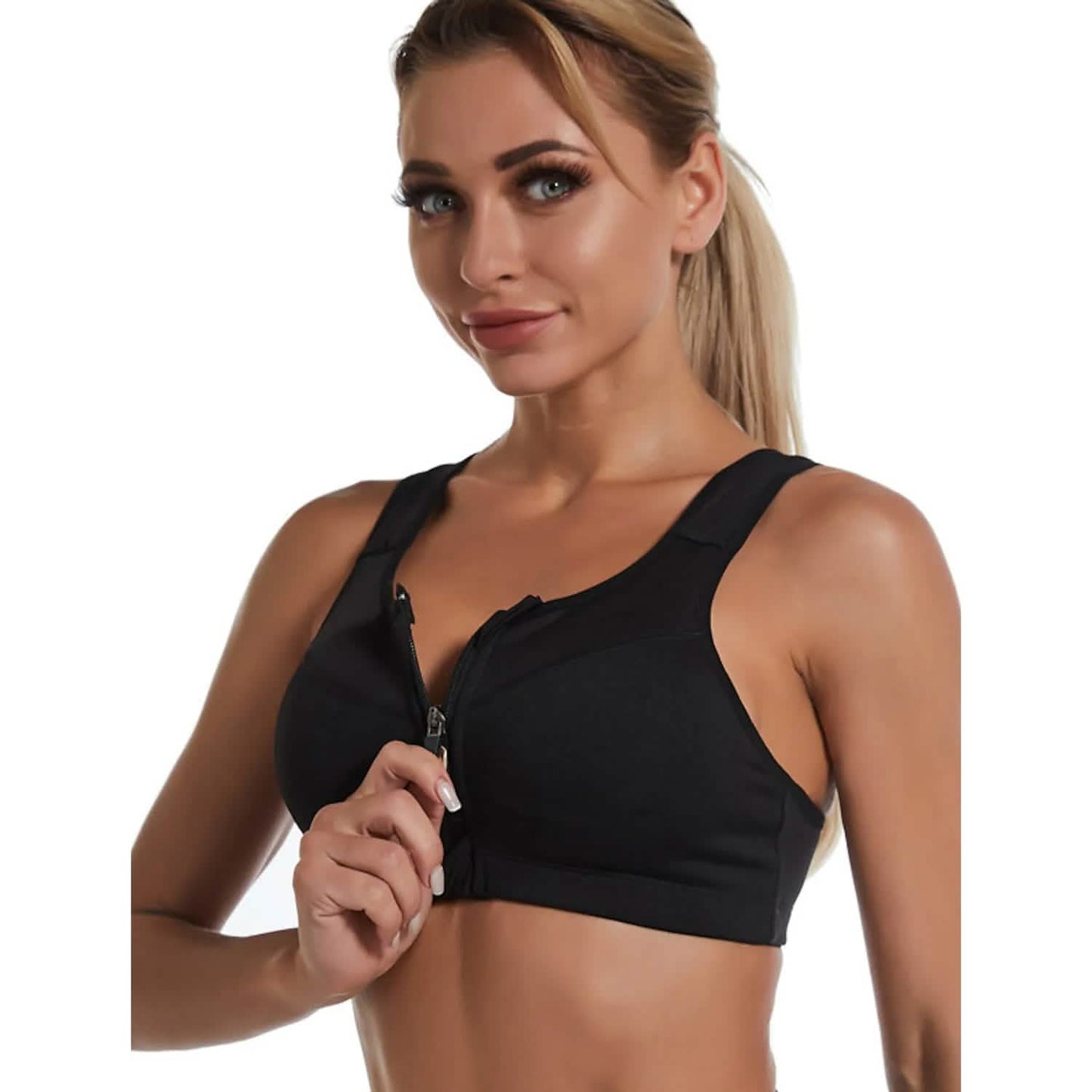 Women's Front-Closure Recovery Sports Bra