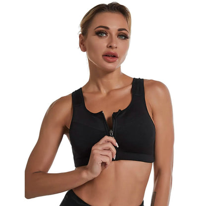 Women's Front-Closure Recovery Sports Bra
