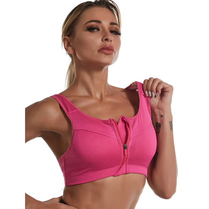 Women's Front-Closure Recovery Sports Bra