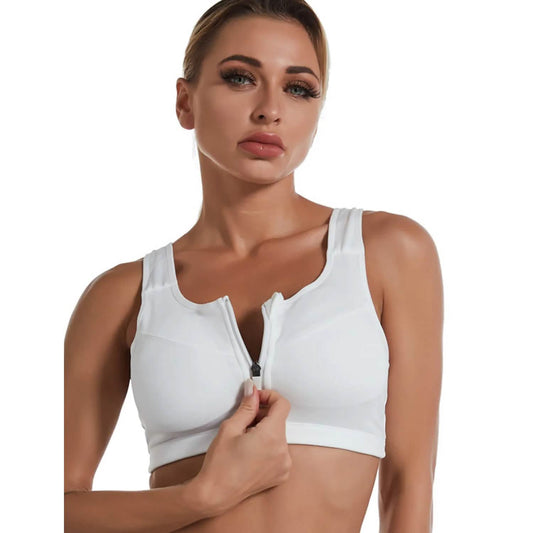 Women's Front-Closure Recovery Sports Bra